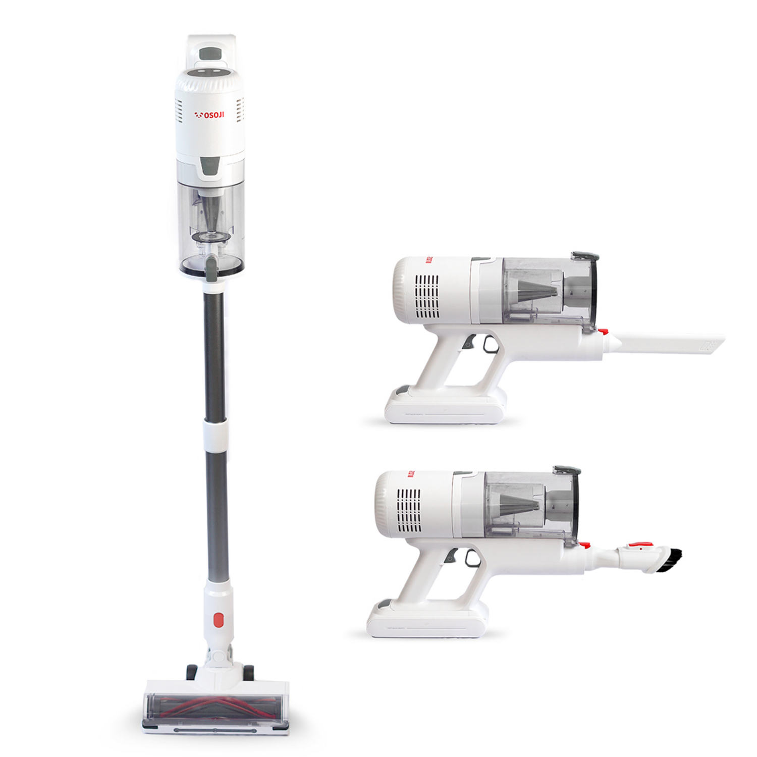 Aspiradora Inalámbrica Osoji D300 Plus - 650W