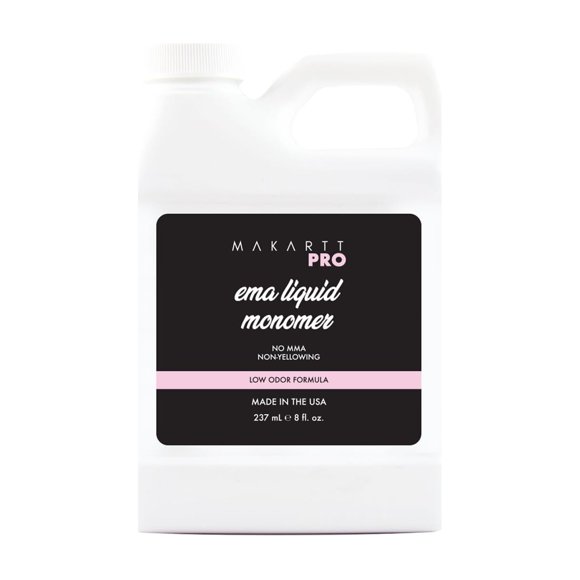 Líquido acrílico para uñas MakartPro, de bajo olor, 236 ml, EMA Monomer