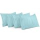 thumbnail image 1 of Fundas de almohada Utopia Bedding estándar de 20 x 26 cm, paquete de 4 unidades, color azul spa, 1 of 7