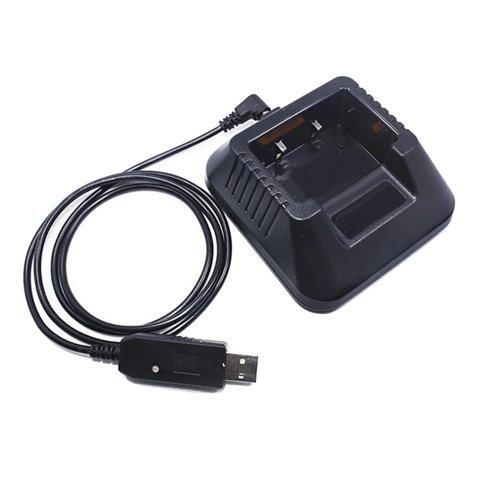 Bothyi - Cable De Carga Usb Cable De Carga De Alimentación Usb Portátil Para Uv5R Uv82 Accesorio Con Base