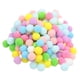 thumbnail image 1 of 200 Piezas De Bolas De Pompones Suaves Para Decoraciones Navide?as, Decoración De Fiesta, Color Claro, 2 Cm, 1 of 5
