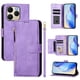 thumbnail image 5 of FOXDOCK Funda Tipo Cartera para T-Mobile T Phone 3 Cuero PU con Cremallera y Correa de Muñeca, Ranuras para Tarjetas, Soporte Plegable, Cierre Magnético, 5 of 5