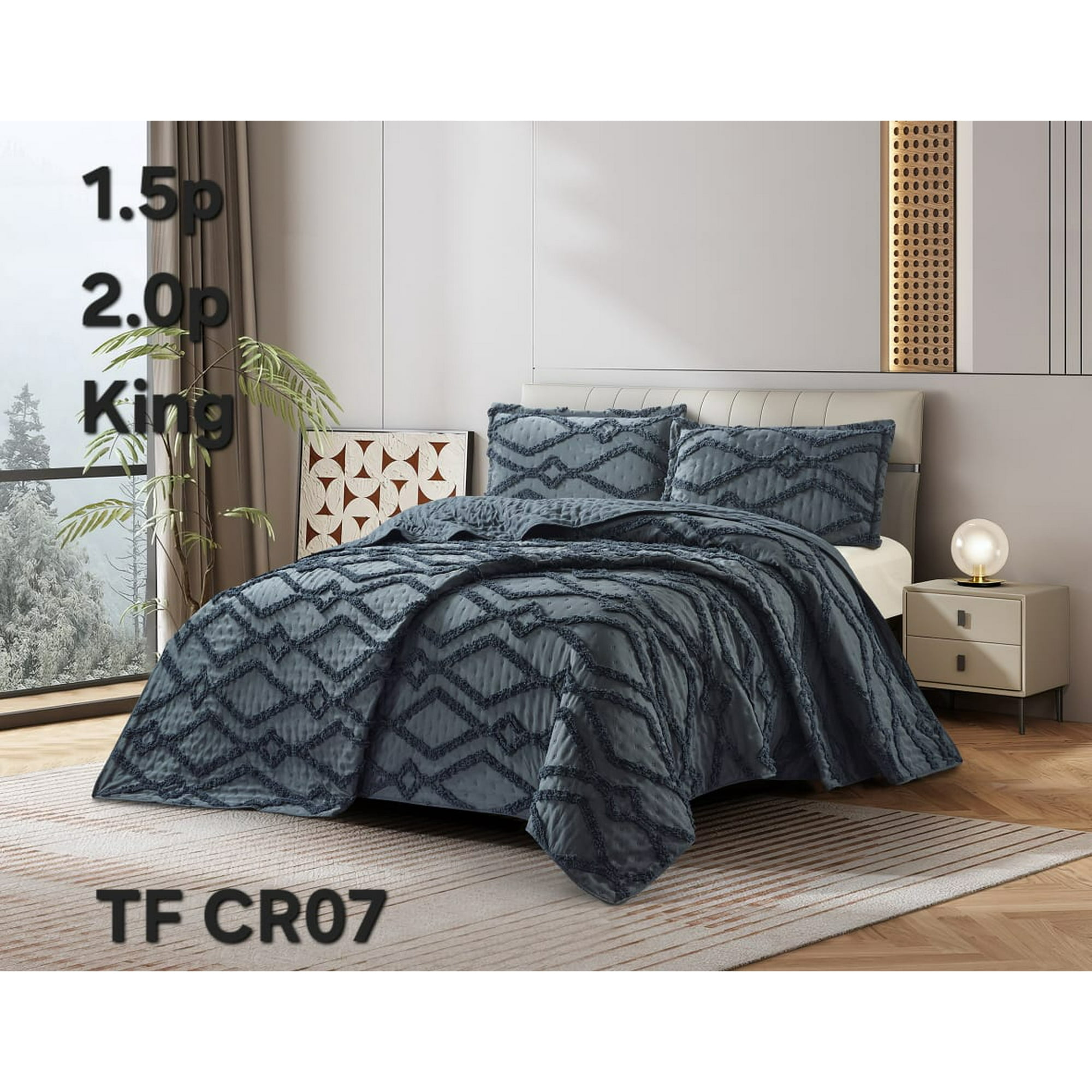 Aladdins Shop - Cobertor De Verano Plaza Y Media Plumon Polialgodón Diseño Plomo