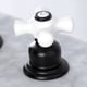 thumbnail image 2 of Grifo de baño Kingston Brass Victorian de 2 manijas negro mate, 2 of 8