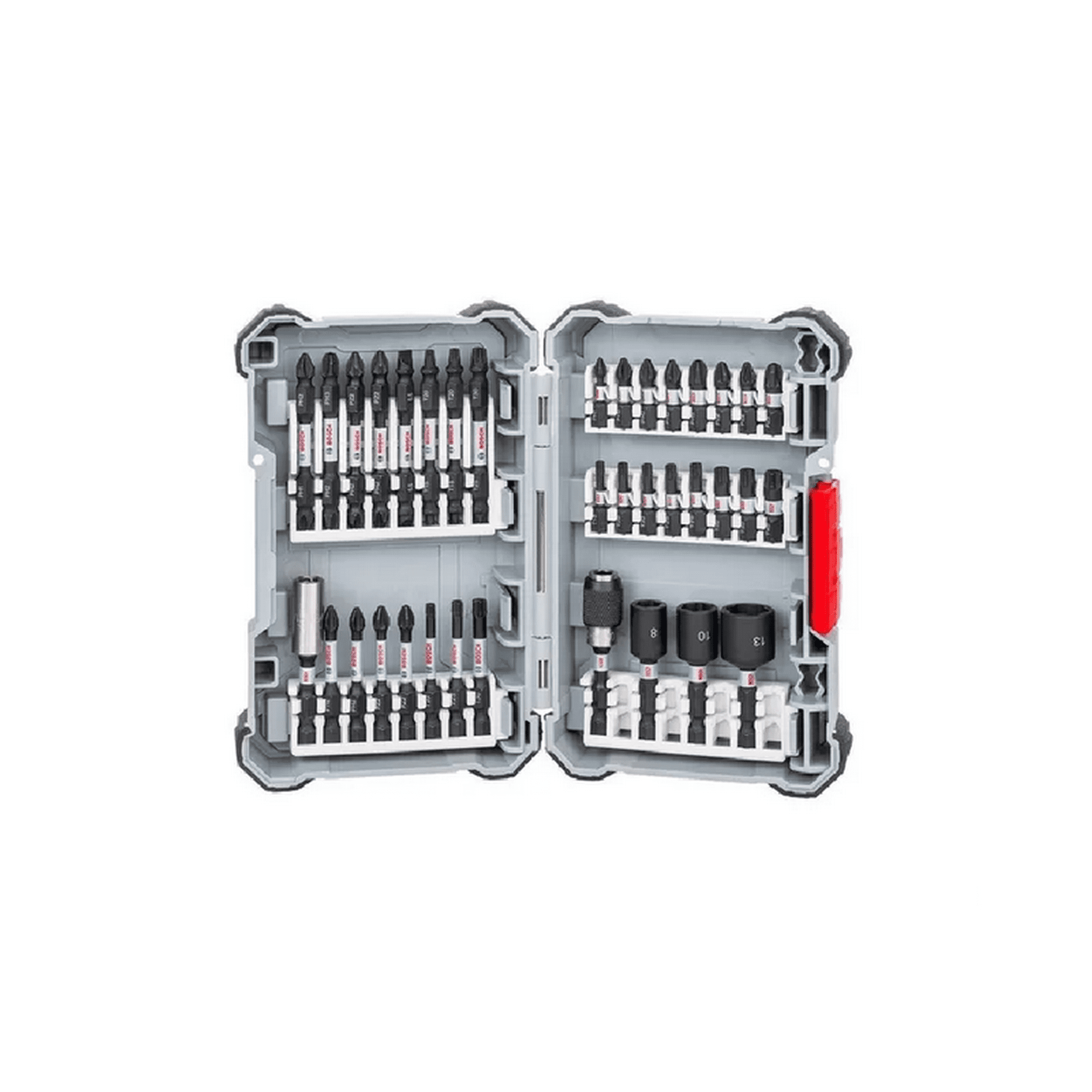 Gnerico - Set Puntas Tubos 36 Piezas 1/4 Bosch 2607017568 Pick Click