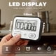 thumbnail image 2 of Temporizador VOULOIR 2 UNIDADES Pantalla LCD Grande Alarma Negra, 2 of 6