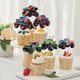 thumbnail image 5 of Pretyps 48 toppers para cupcakes de monster truck para fiesta y decoración, 5 of 8