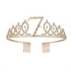 thumbnail image 1 of 1pc, 3th To18th Birthday Crown, Crystal Crown Birthday Anniversary Decoration, Happy Birthday Party Supplies, Birthday Decoration, Party Decor, Party Supplies, 1 of 3