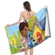 thumbnail image 4 of Doctora Juguetes Toalla de playa de secado rápido con diseño temático, regalo para mujeres y niñas, ideal para cumpleaños, fans, amantes de la música, uso en la playa o al aire libre, 78 × 160 cm, 4 of 6