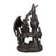 thumbnail image 3 of Estatuilla De Dragón Halloween Resina Vacaciones Dragón Estatua Foto Accesorios Decoración Negro Izquierda, 3 of 5