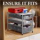 thumbnail image 3 of Organizador de Cestas Apilable Simple Houseware 3 Niveles Plateado, 3 of 8