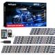 thumbnail image 1 of Kit Luces LED RGB Nilight TL35 12 Tiras Impermeable Moto, 1 of 3