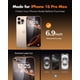 thumbnail image 2 of Protector De Pantalla Para Iphone 16 Pro Max De 6 9 Paquete De 4 + 2, 2 of 9