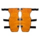 thumbnail image 1 of 2x Fundas Para Piernas De Soldadura Funda Protectora Segura Para Maquinaria Salpicaduras Jardinería Naranja, 1 of 5