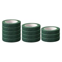 Magideal - 12 Rollos De Cintas Florales Para Envolver Tallos, Cintas Para Coronas, Manualidades, Longitud De 30M, Cintas De Flores Para Envolver Ramo Para Hacer