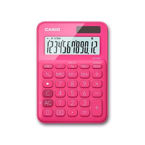 Calculadora Sobremesa Casio Ms-20Uc-Rd