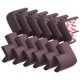thumbnail image 1 of Protectores de Esquinas para Muebles USfloatwishes Paquete de 12 en Color Marrón Suaves, 1 of 6
