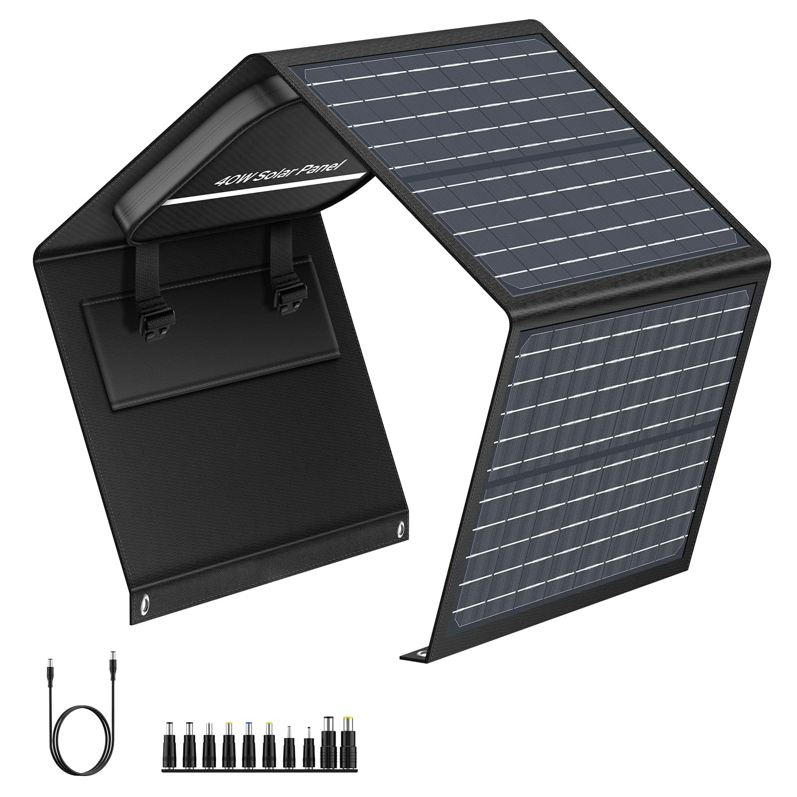 Cargador De Panel Solar Portátil Sinkeu 40w Para Central Eléctrica