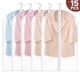 thumbnail image 1 of Xiao Hua Bolsa de 15 Bolsas Grandes Transparentes para Ropa - Bolsa para Ropa Antipolilla, Cubierta para Ropa, Se Puede Colgar, Bolsa de Almacenamiento para Vestido de Viaje (39.37 inches x 23.6, 1 of 4