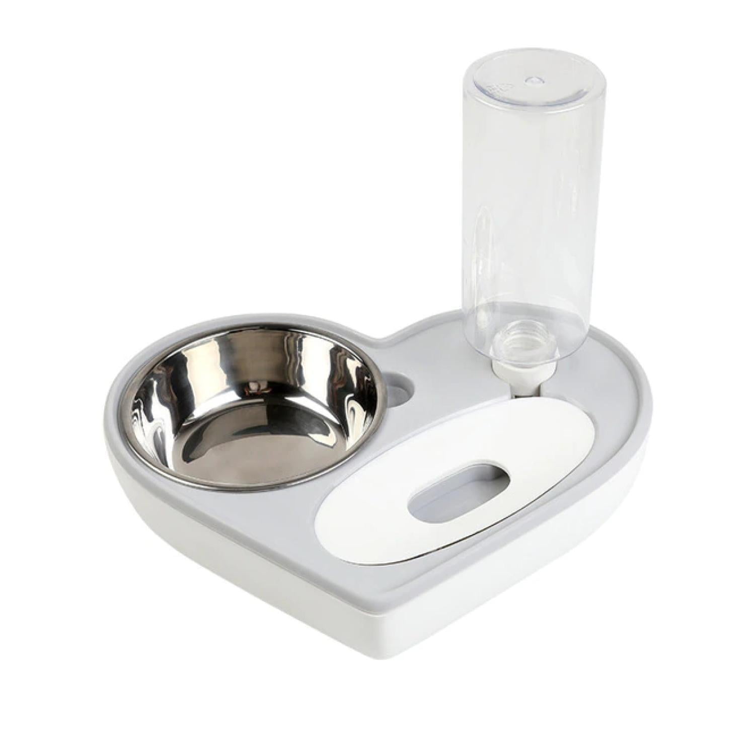 Total E-commerce - Plato Tazon Comida Para Mascotas Dispensador Agua Automatico