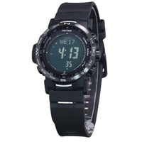 Reloj Casio Pro Trek Climber Digital Bio-Based Resin Strap Tough Solar Prw-35Y-1B 100M Men'S Watch