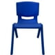 thumbnail image 1 of Silla Polipropileno Apilable 60x36x35 Azul, 1 of 3
