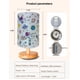 thumbnail image 3 of Lámpara de mesa infantil GFTDNS astronauta con base de madera y LED USB, 3 of 7