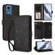 thumbnail image 1 of Funda Cartera Mariposa para [Motorola Moto G Play 2024 5G] con Soporte y Cremallera Negro, 1 of 6