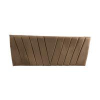 Importclick - Respaldo Elegante King Capitone 180X60 Cm Beige Felpa