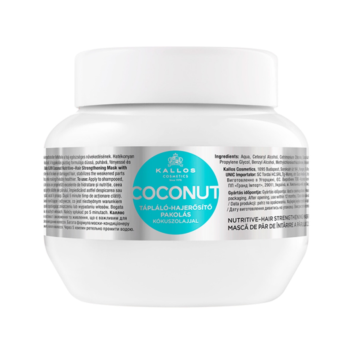 Kallos - - Máscara Coconut Cabello Seco 275Ml