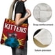 thumbnail image 3 of Exploding Kittens Bolso de tela con estampado de lienzo para mujer, bolsa de compras reutilizable y estética, con cremallera interior, regalo para mujer, 35 × 40 cm., 3 of 6