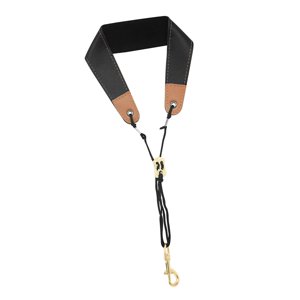 Magideal - Correa Para El Cuello Para Saxofón Con Hebilla Accesorios Suaves Correa Para El Cuello Para Instrumentos De Viento De Repuesto Ajustable Fuerte De 42