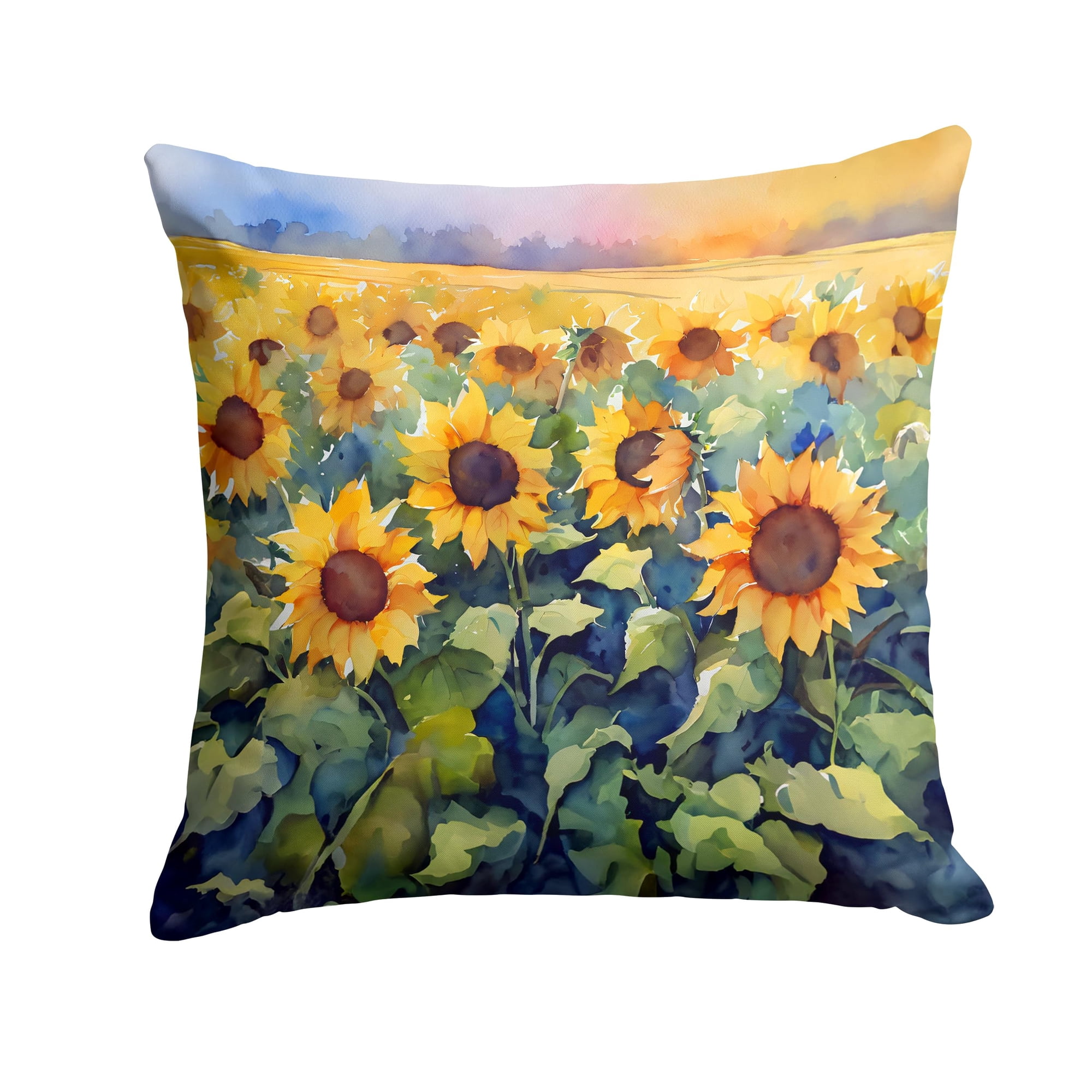 Carolines Treasures - Cojín Con Girasoles En Acuarela