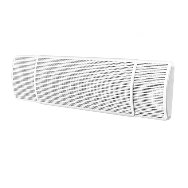 Deflector de salida de aire acondicionado central, accesorio duradero de montaje lateral ajustable, fácil de instalar, cubierta de guía de viento para 60 cm a 98 cm
