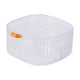 thumbnail image 4 of Caja De Almacenamiento De Joyas Apilable Con Tapa Transparente Para Aretes Encimera De Tocador Transparente, 4 of 5