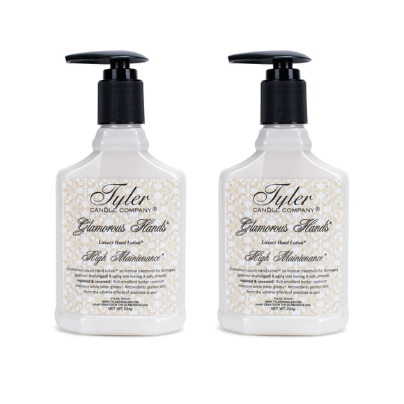 Loción para manos Tyler Glamorous Luxury de alto mantenimiento 240 ml x 2