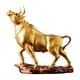 thumbnail image 2 of Accesorios De Escultura De Toro Estatua De Toro Coleccionable Para Muebles Mesa Bar Oro, 2 of 5