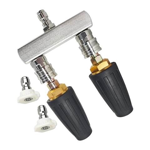 Ioensy - Boquilla De Lavadora A Presión, Piezas De Conector Rápido De 1/4 Pulgadas Para Jardín Al Aire Libre Y Hogar