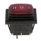 thumbnail image 3 of KCD4 On-Off-On 6Pin 220V LED Interruptor De Palanca Basculante Marino Impermeable Rojo, 3 of 3