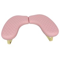 Magideal - Reposabrazos En Forma De U Para Manicura Y Uñas, Reposabrazos Para Manicura, Reposabrazos Cómodo Antideslizante Para Uñas, Cojín De Mesa Para El Hogar Rosa