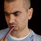 thumbnail image 3 of 1pc Fake Tongue Simulation Tongue Steel Needle Piercing Tongue Tricky Toy Close-up Stage Props Horror Scary Magic Props, 3 of 3