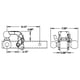 thumbnail image 5 of Enganche Tri-Ball con gancho de luneta Buyers Products 1802279 para camioneta 2", 5 of 6
