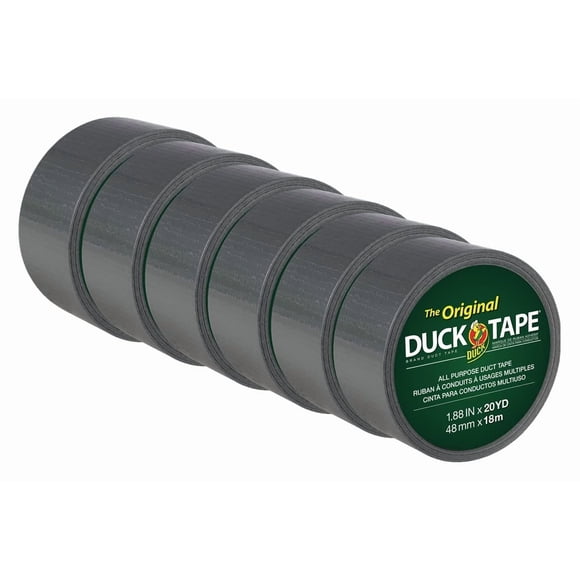 Cinta adhesiva Duck The Original Duck Tape Brand, plateada, 48 mm x 18 m