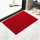 thumbnail image 4 of Alfombra de baño navideña, súper suave, absorbente, antideslizante, de microfibra chenilla, para bañera, ducha, superficie texturizada, suelo, cabina de ducha, color rojo., 4 of 5