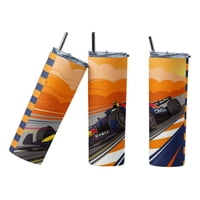 Sm - Termo Botella Térmica Auto Red Bull Racing F1 Carrera Blanco