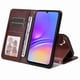 thumbnail image 3 of Funda Billetera para Samsung Galaxy A06 5G con Porta Tarjetas y Soporte Ajustable Marrón, 3 of 5