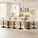 thumbnail image 4 of Banqueta de Bar COLAMY Ajustable Giratoria Tapizada Beige, 4 of 7