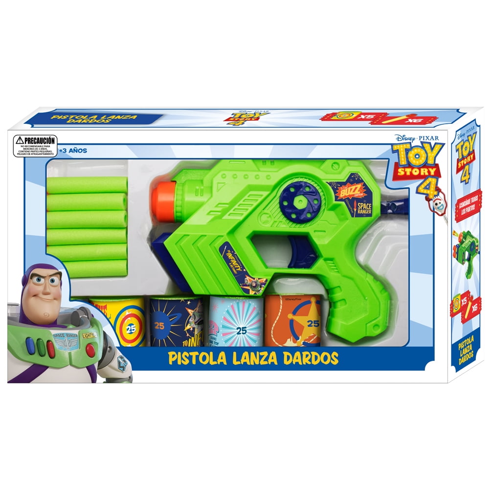 Pistola Lanza Dardos Con Accesorios Toy Story Pronobel