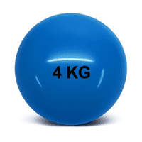 Ak Sport - Balón Medicinal Rehabilitación Silicona Sin Rebote 4 Kilos Aksport Crossfit