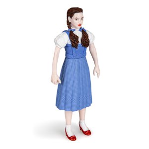 Figura De Acción Flexible The Noble Collection Mago De Oz Dorothy